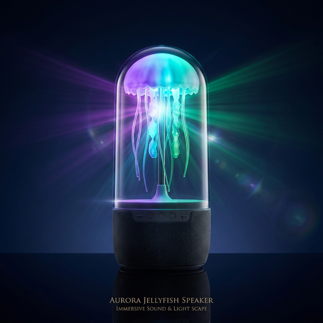 MedusaGlow™ | Lámpara LED con Parlante Bluetooth