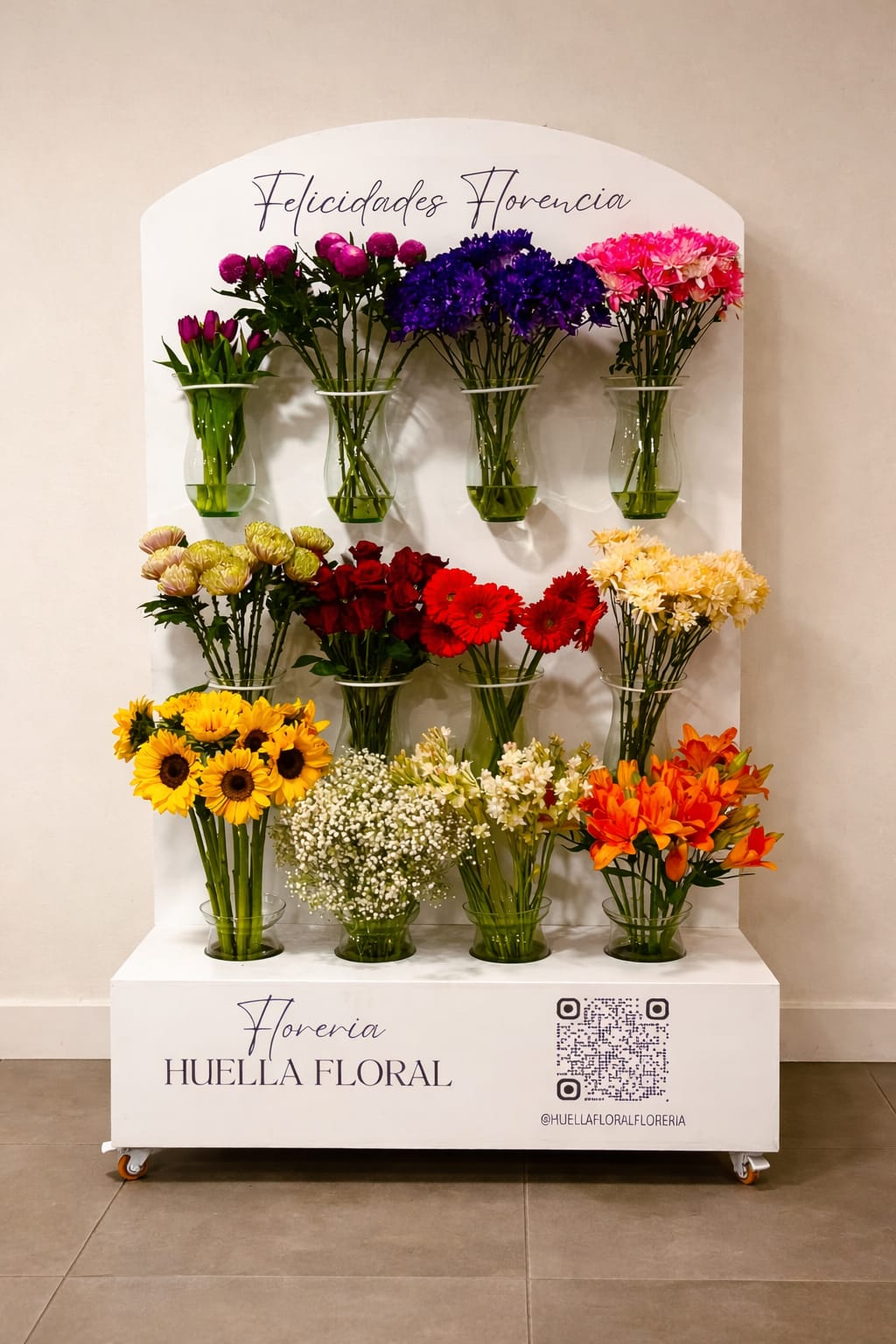Bar de Flores | Estación Floral Interactiva para Eventos