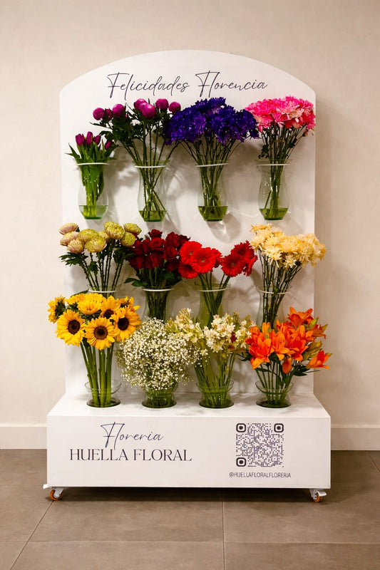 Bar de Flores | Estación Floral Interactiva para Eventos